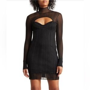 Black Herve Leger Tight bodycon Bandage Dress
